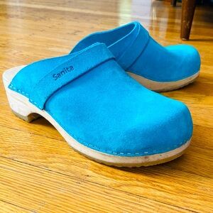 Women’s Turquoise Sanita Clogs